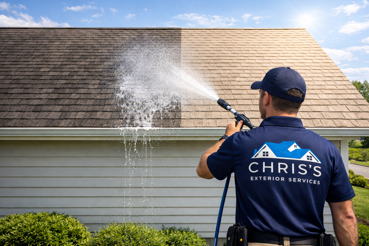 Soft Roof Wash